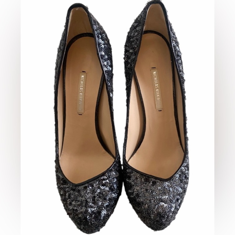 Nicholas Kirkwood sequins platform heels(39)